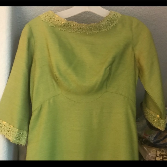 Rich Green vintage dress 💚👗 - Picture 2 of 8